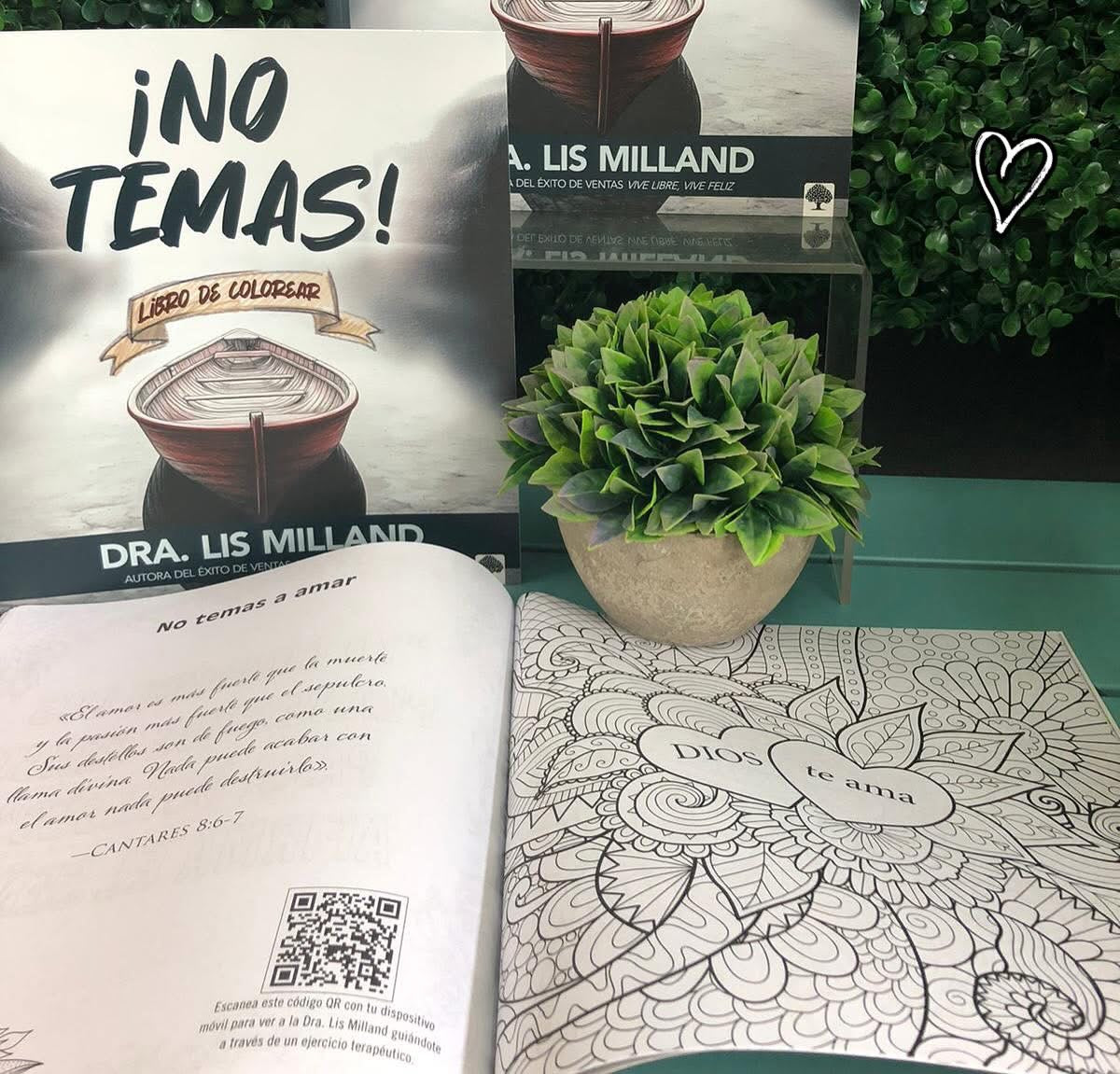 ¡No temas!: Libro de colorear para adultos-Lis Milland