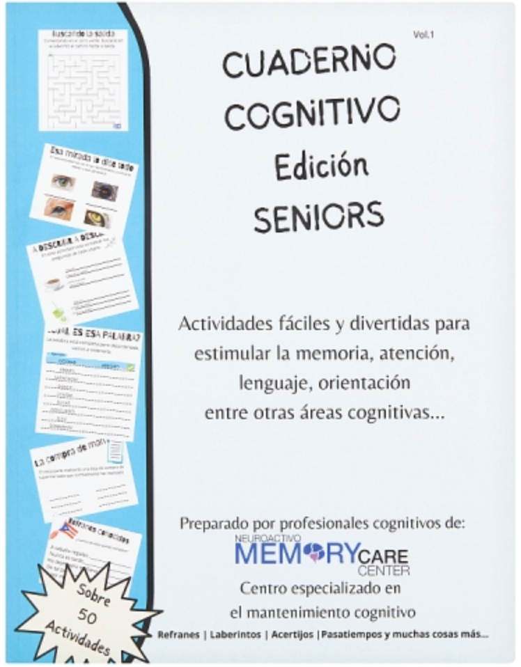 Cuaderno cognitivo- Edición senior