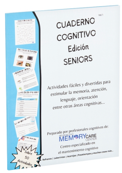 Cuaderno cognitivo- Edición senior