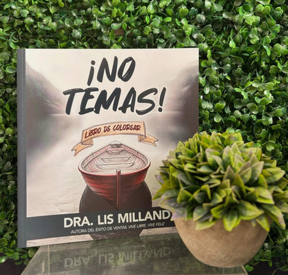 ¡No temas!: Libro de colorear para adultos-Lis Milland