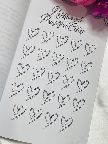 Amor entre Letras: Un cuaderno para recrear nuestras citas literarias favoritas